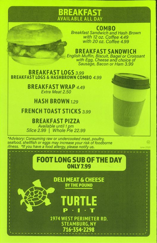 Menu Turtle Pit Cafe & Smoke Shop-2