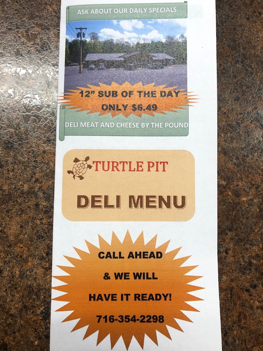 Menu Turtle Pit Cafe & Smoke Shop-3