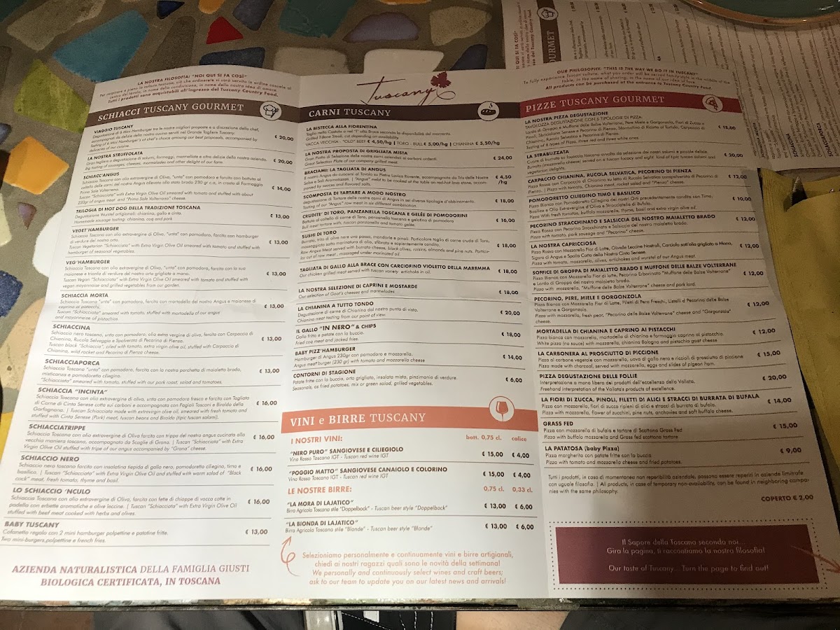 Menu Tuscany Country Food-9