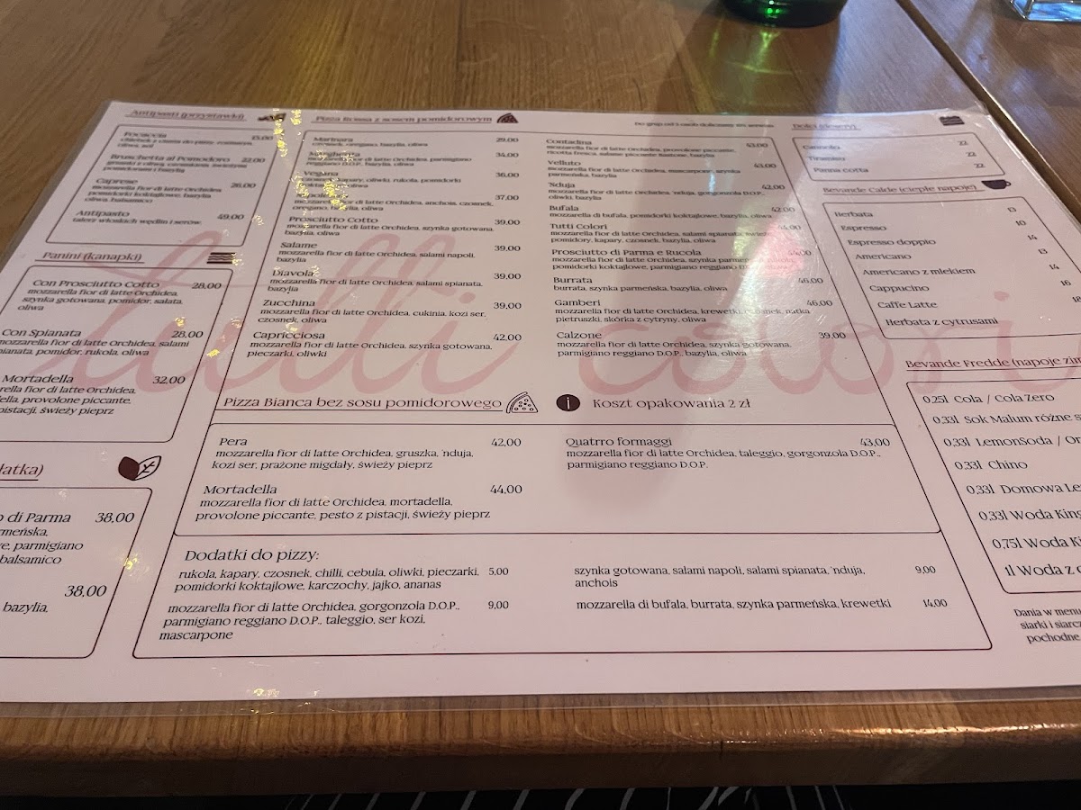 Menu Tutti Colori Burakowska 15-10