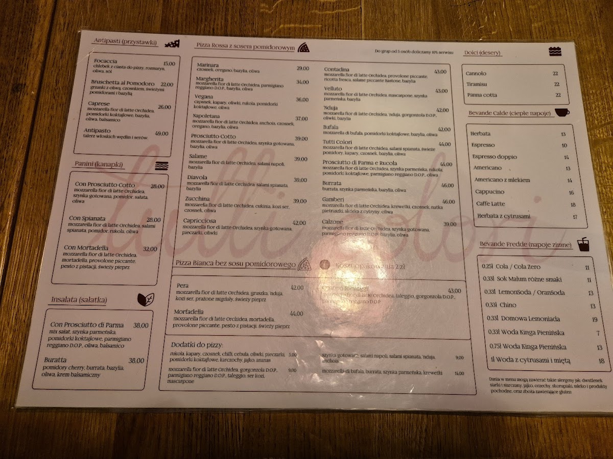 Menu Tutti Colori Burakowska 15-2