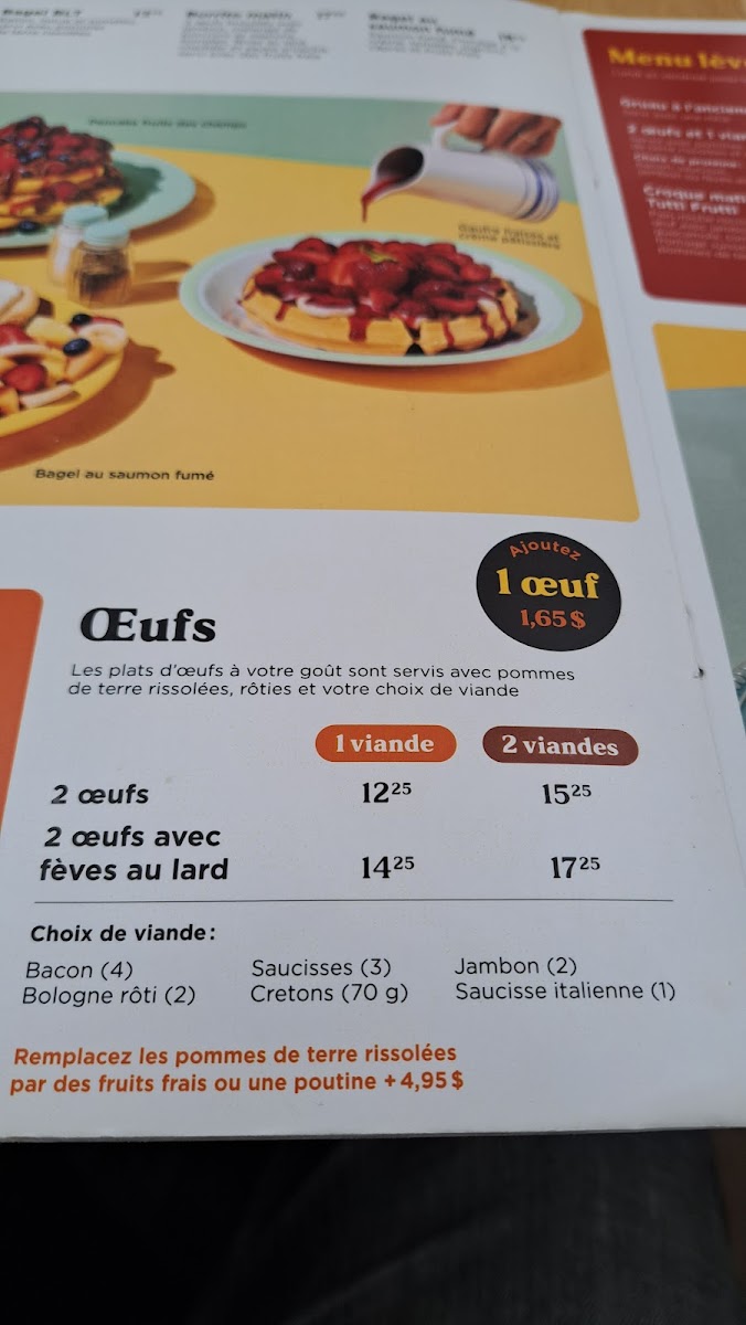 Menu Tutti Frutti Déjeuner Et Diner-8