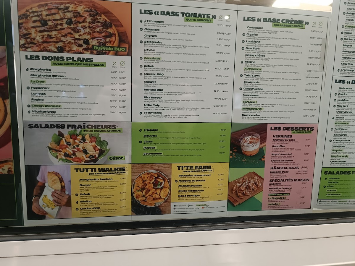 Menu Tutti Pizza Toulouse Jules Julien-6