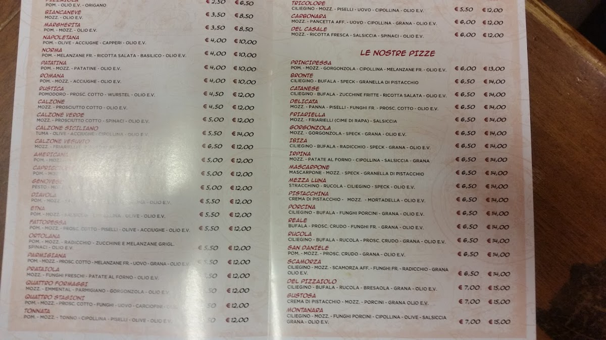 Menu Tutto Pizza Di Marino Giuseppe-9