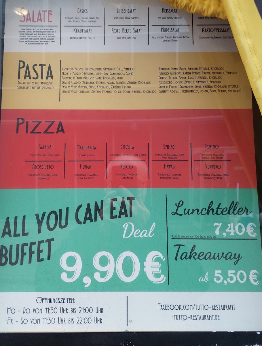Menu Tutto-7