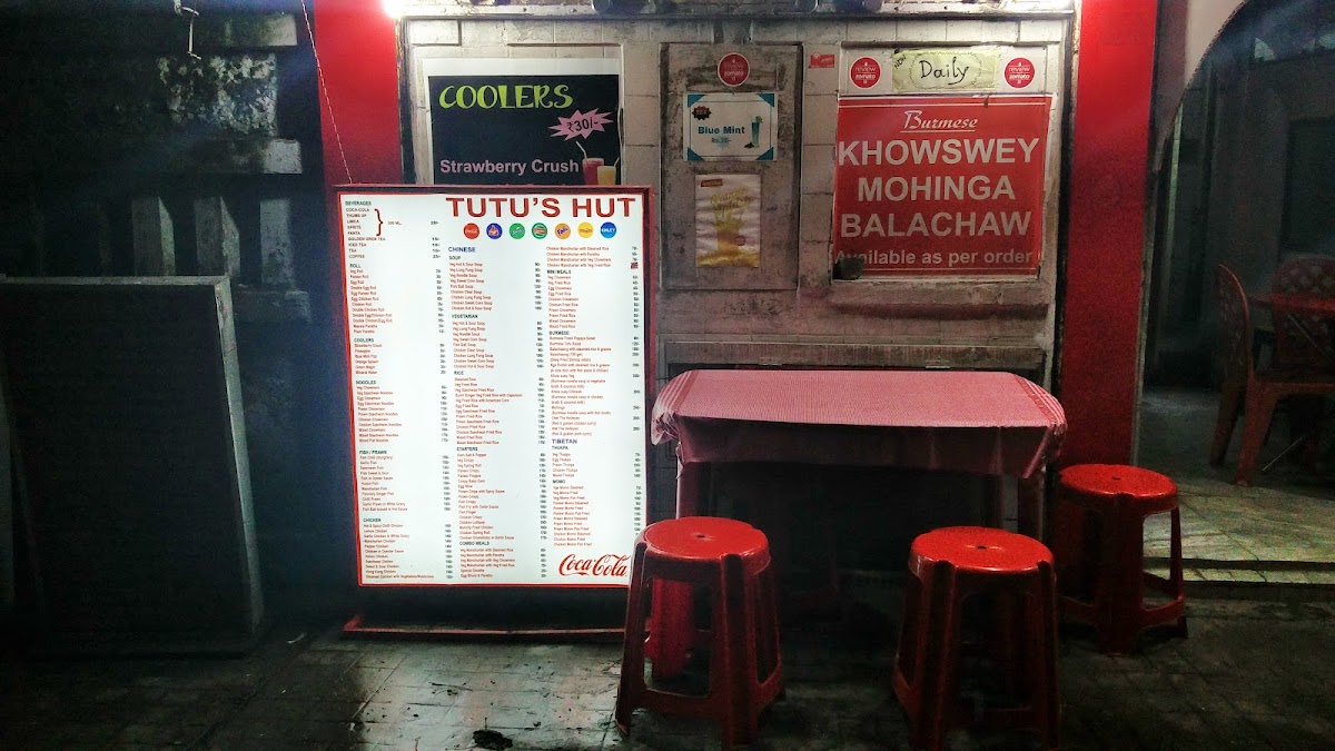 Menu Tutu's Hut-1