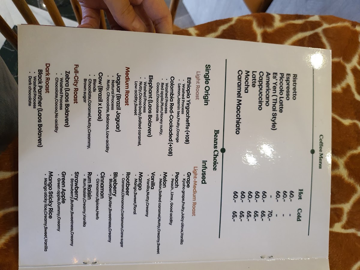 Menu Twelve Oz Café Chiang Mai-9