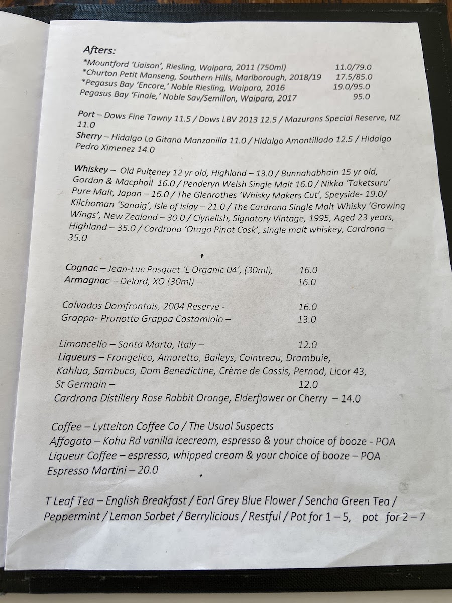Menu Twenty Seven Steps-3