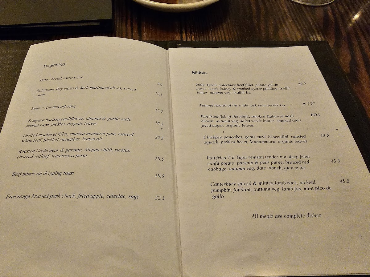 Menu Twenty Seven Steps-5