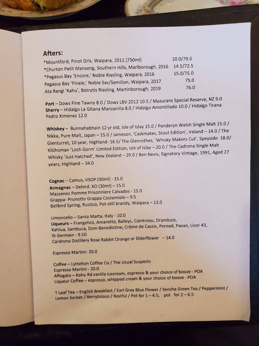 Menu Twenty Seven Steps-9