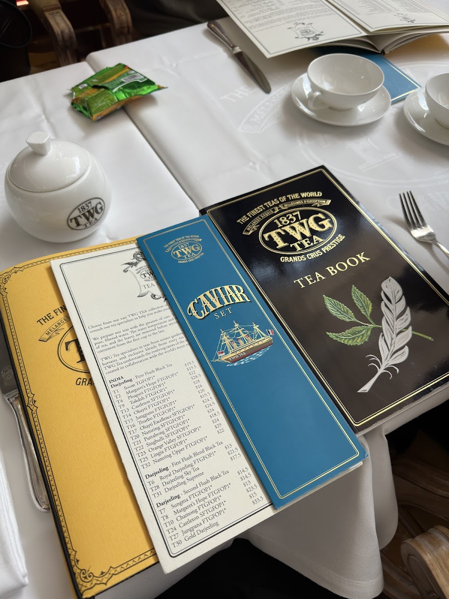 Menu Twg Tea On The Bay At Marina Bay Sands-4