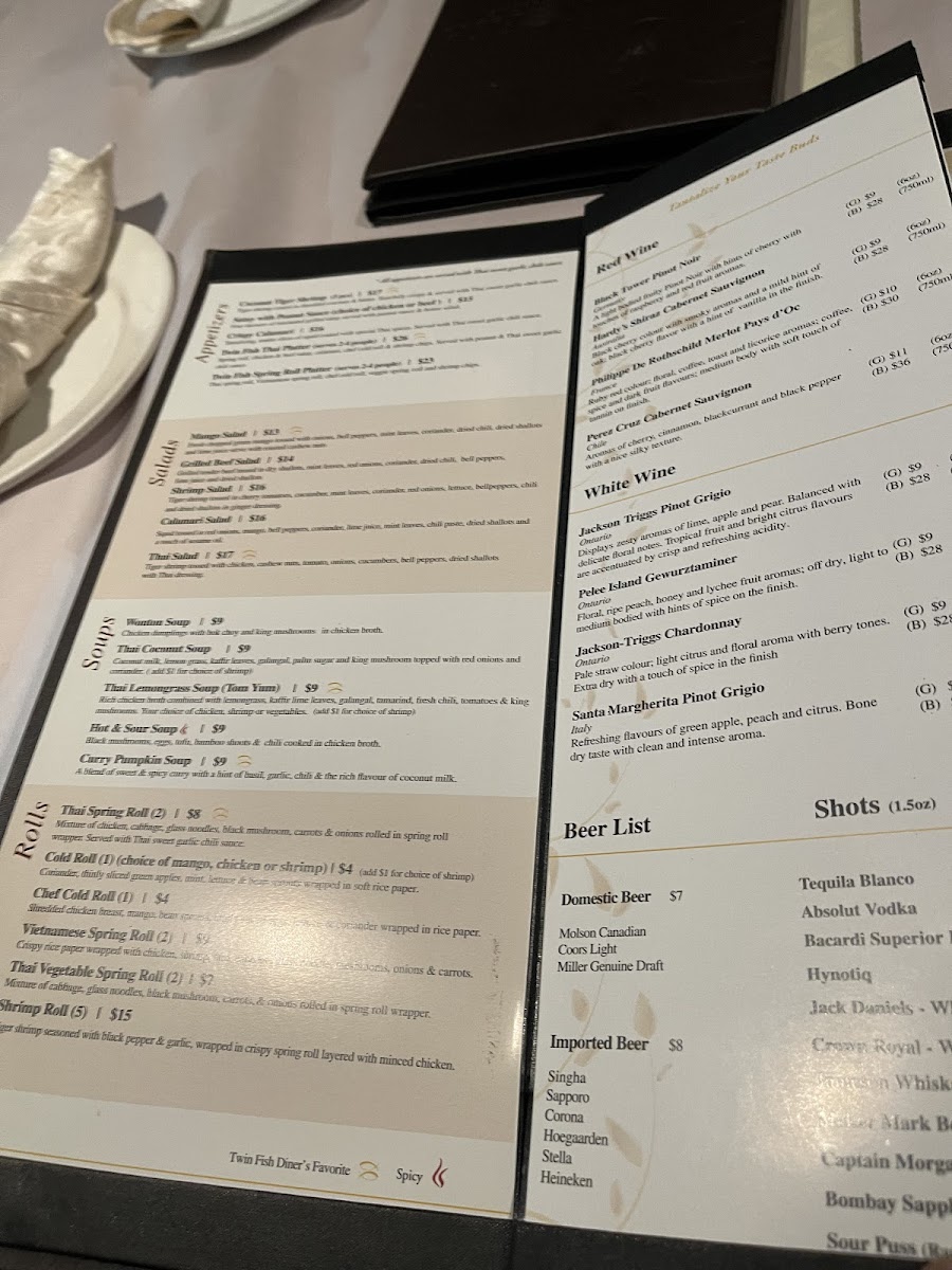Menu Twin Fish-8
