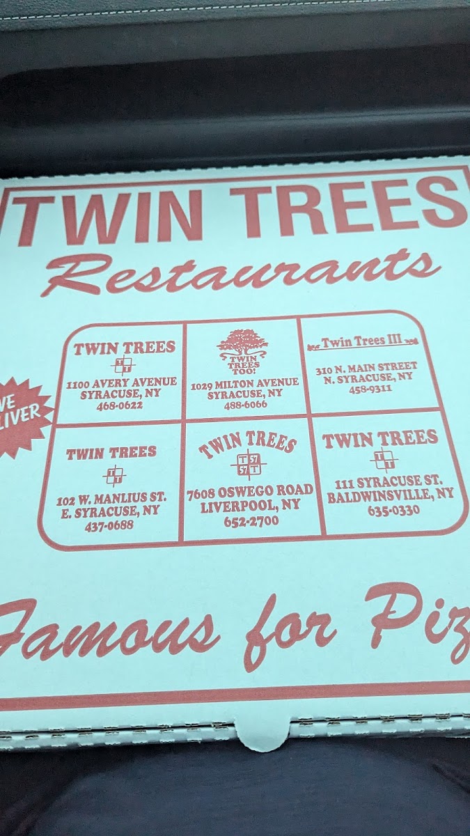 Menu Twin Trees Restaurant-4