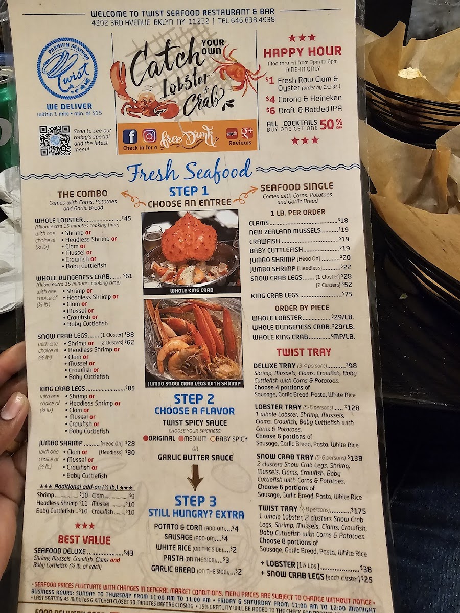Menu Twist-10