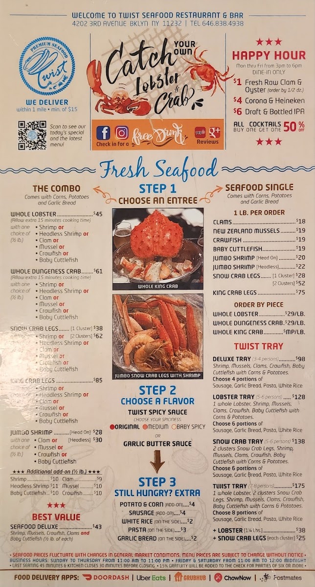 Menu Twist-5