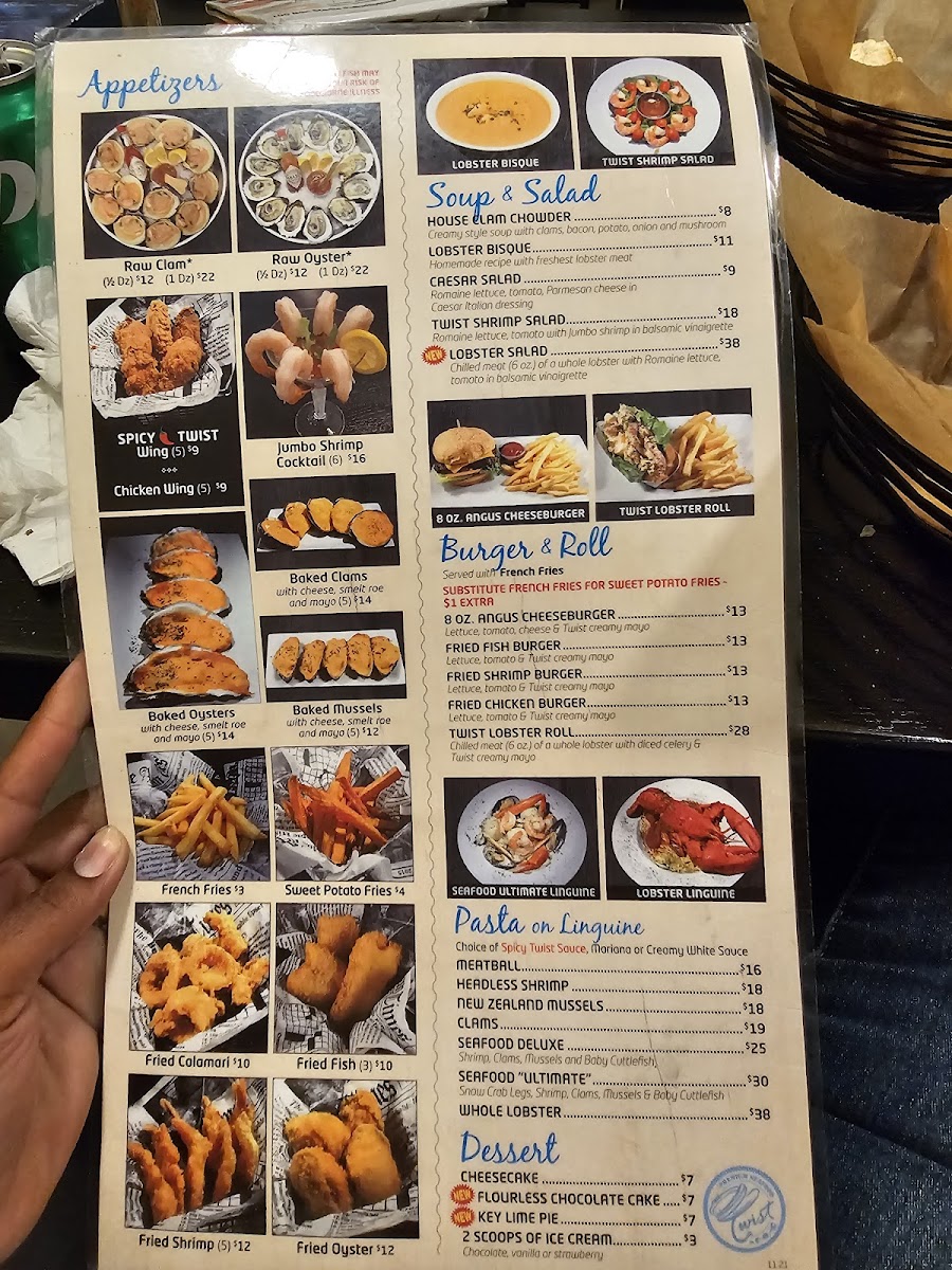 Menu Twist-9