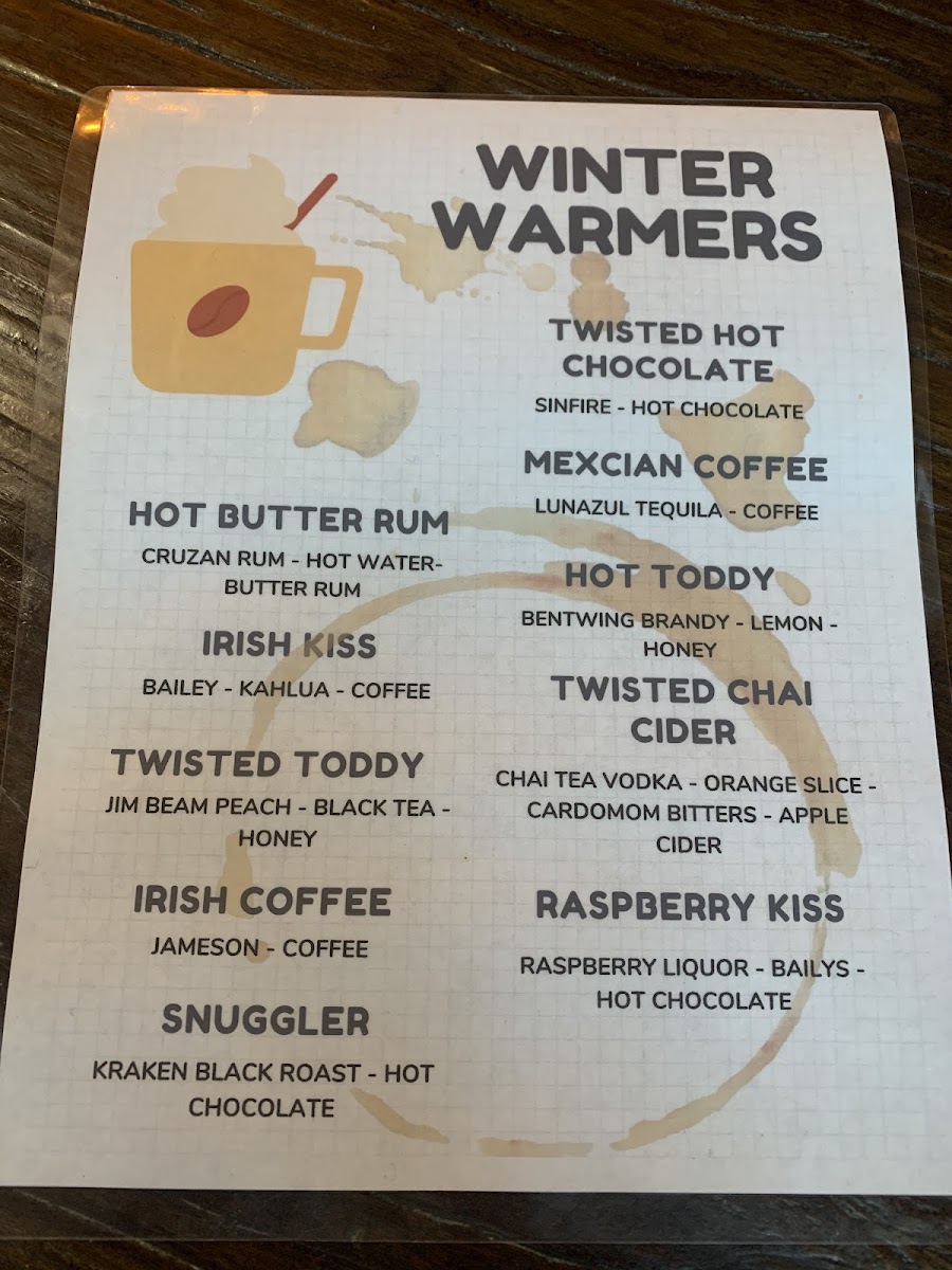 Menu Twisted Fork Saloon-7