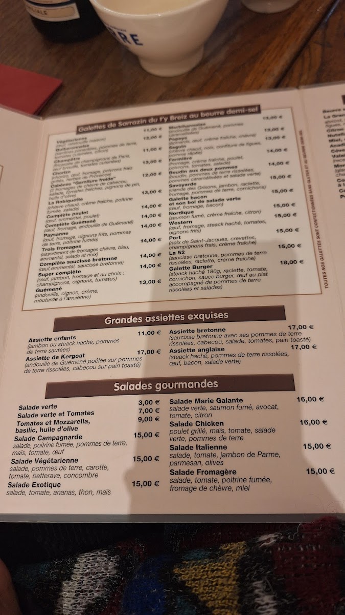 Menu Ty Breiz Crêperie-10