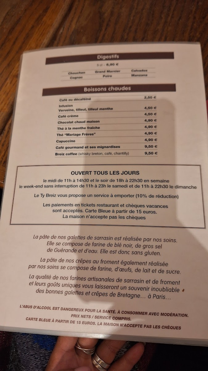 Menu Ty Breiz Crêperie-9
