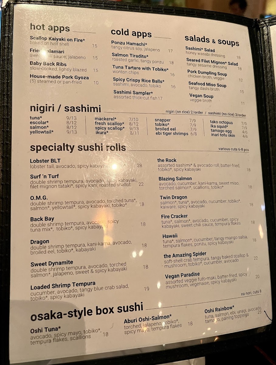 Menu Typhoon Asian Bistro-1