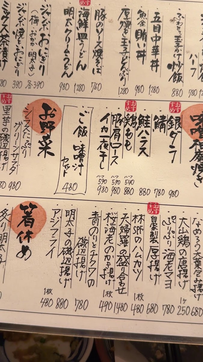 Menu U-25 Sudatsu Uokin Akasaka-6