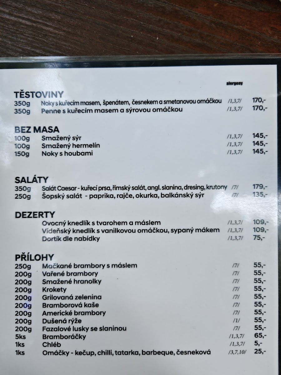Menu U České Lípy-2