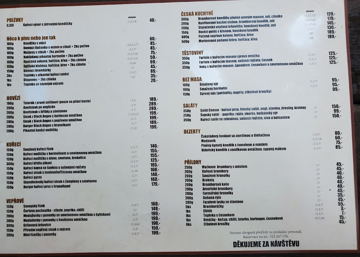 Menu U České Lípy-3