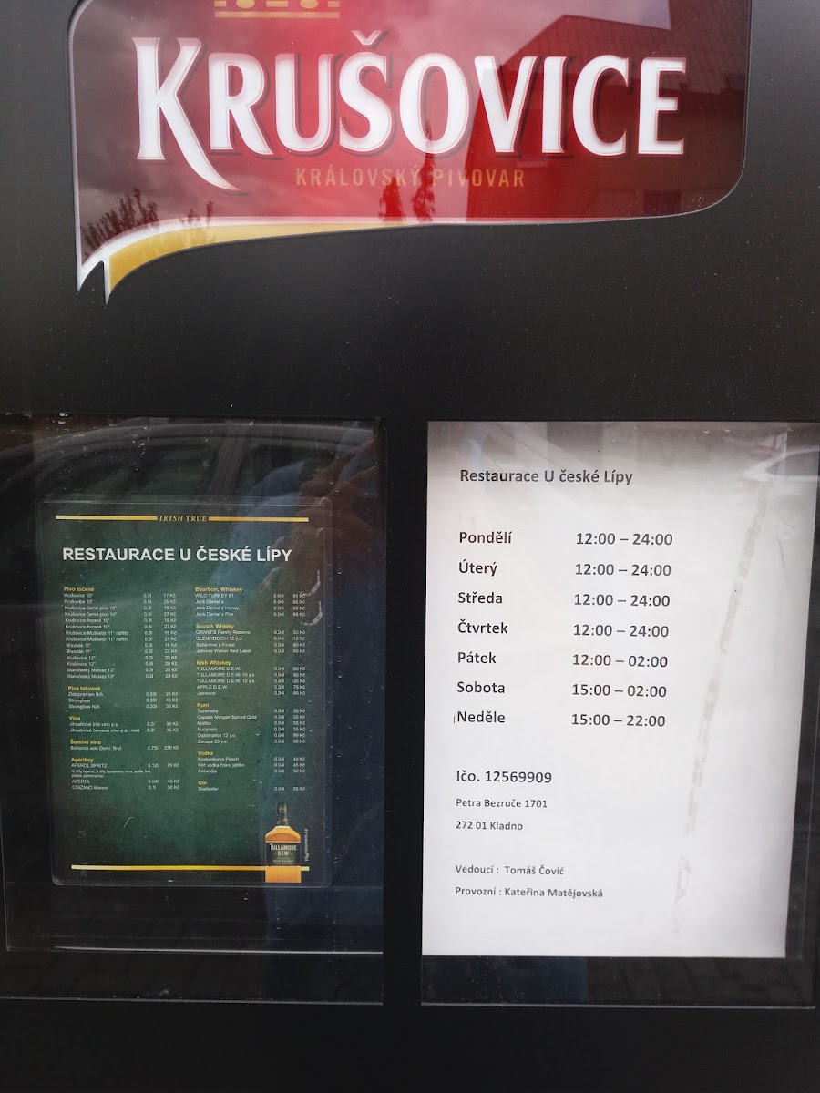 Menu U České Lípy-8