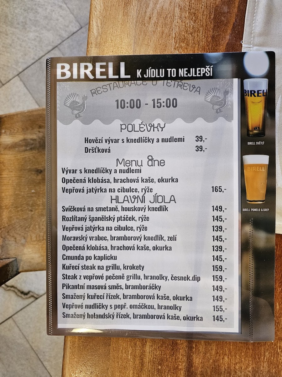 Menu U Tetřeva-1