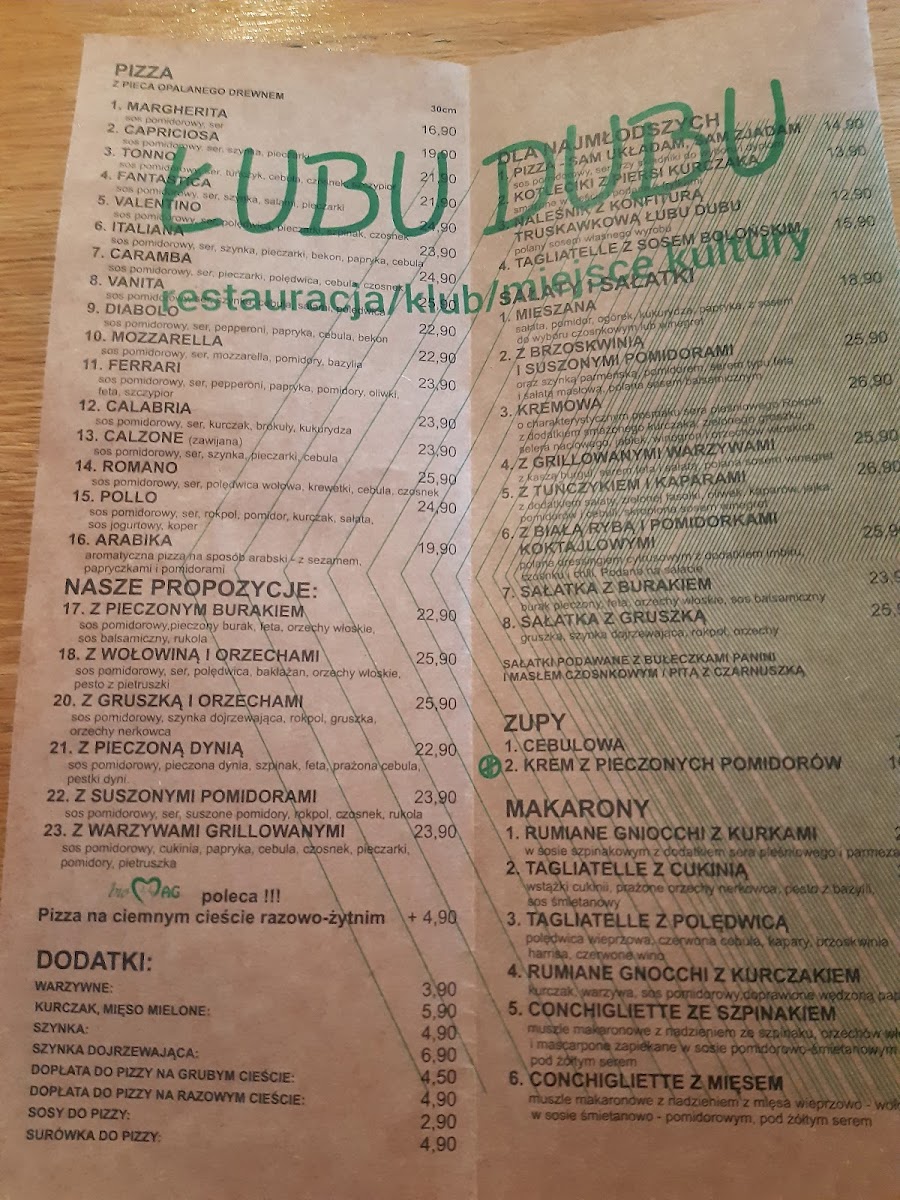 Menu Łubu Dubu-8