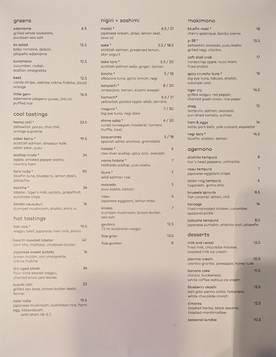 Menu Uchiko Austin-5