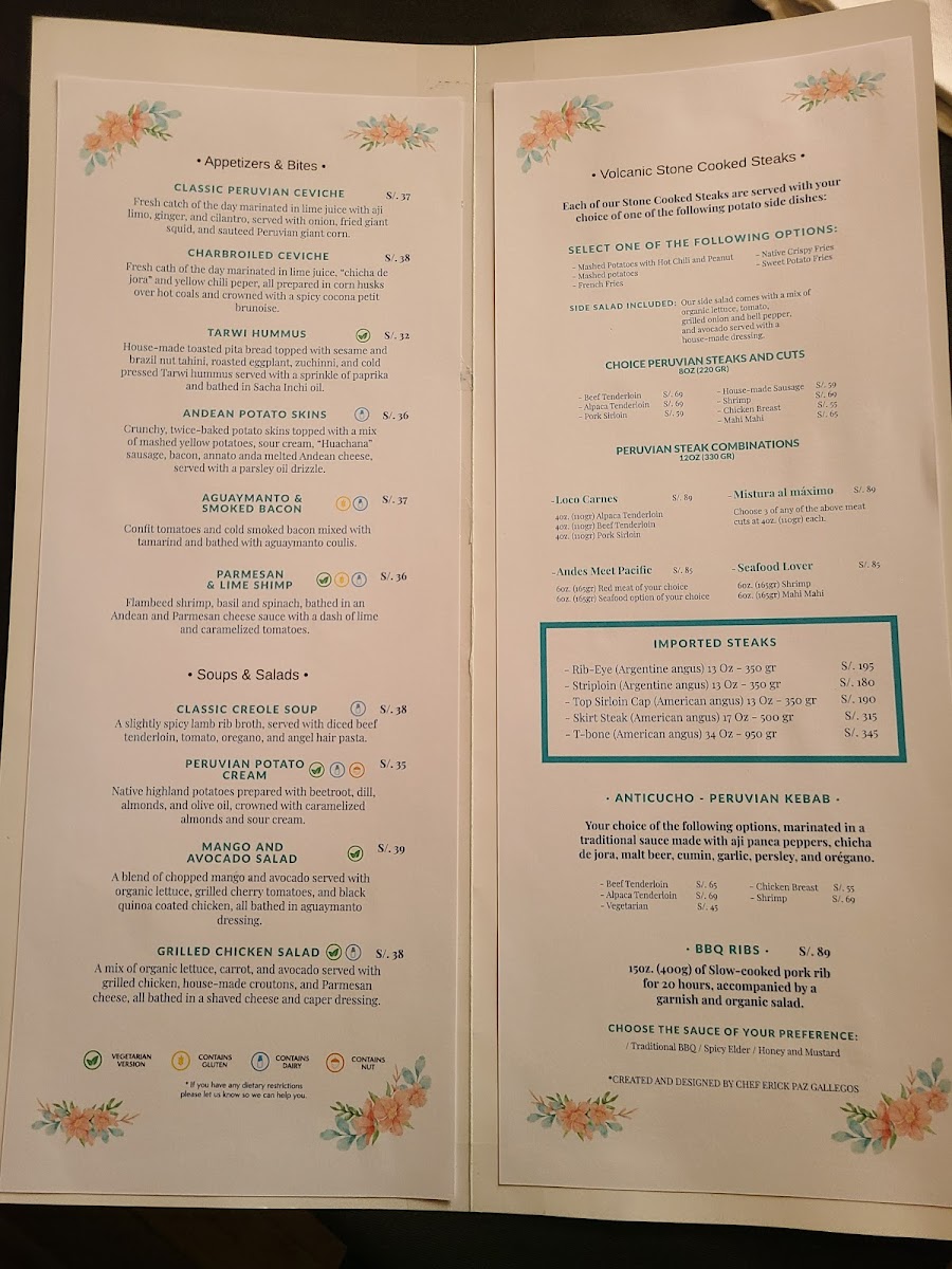 Menu Uchu Peruvian Steakhouse-7