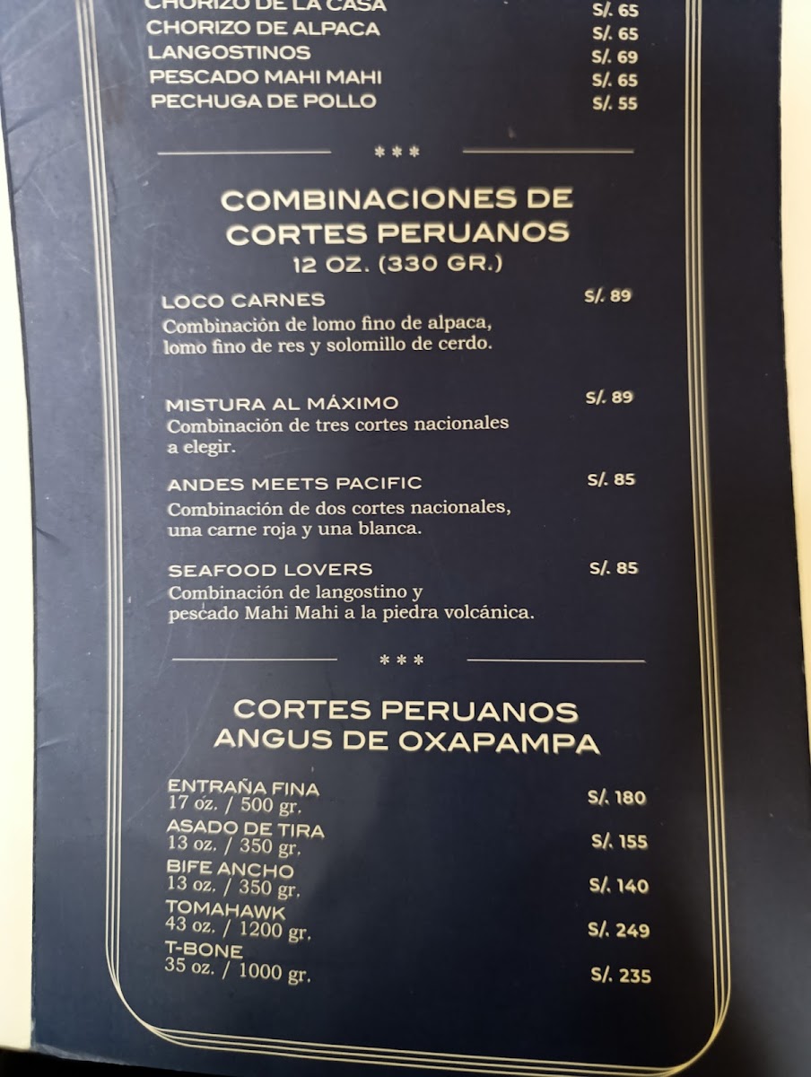 Menu Uchu Peruvian Steakhouse-8