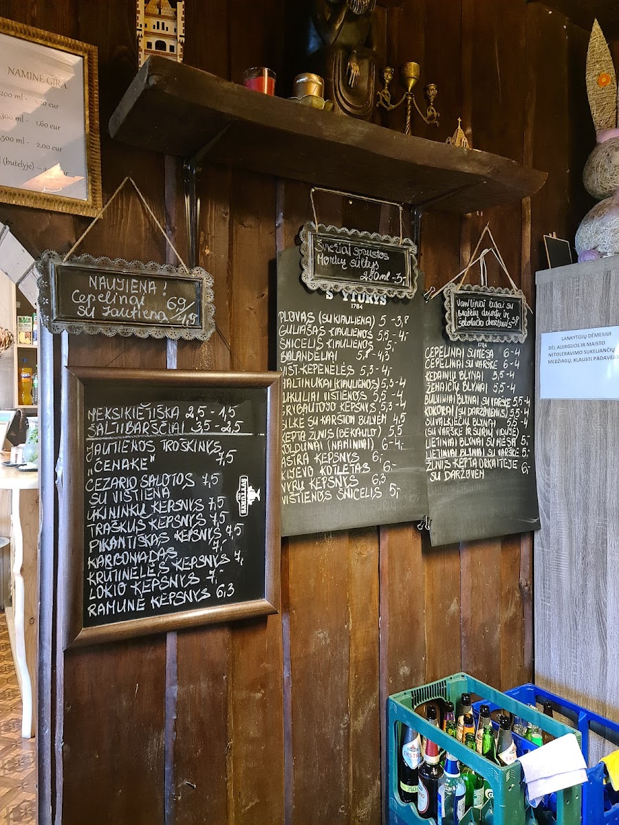 Menu Užeiga „Pas Jadvygą“-2