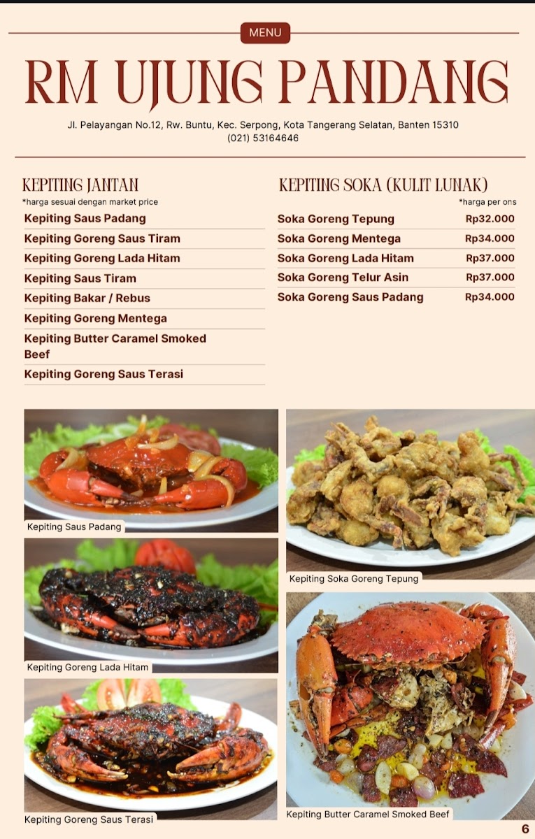 Menu Ujung Pandang Restaurant - Seafood & Grilled Chicken-10