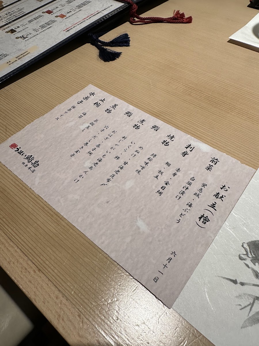 Menu Umai Sushikan Ginza Honten-4