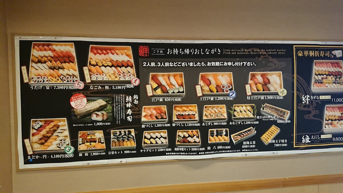 Menu Umaisushikan Yamagataminami Shiten-5