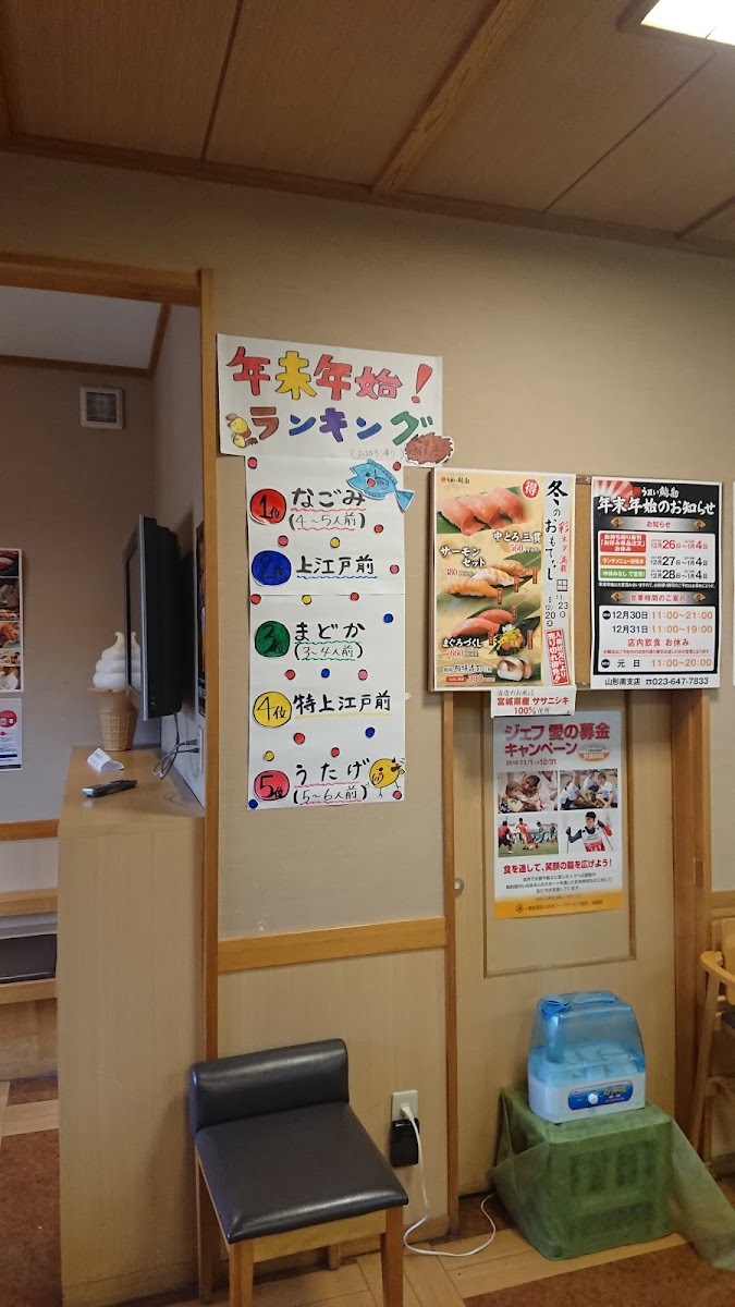 Menu Umaisushikan Yamagataminami Shiten-9