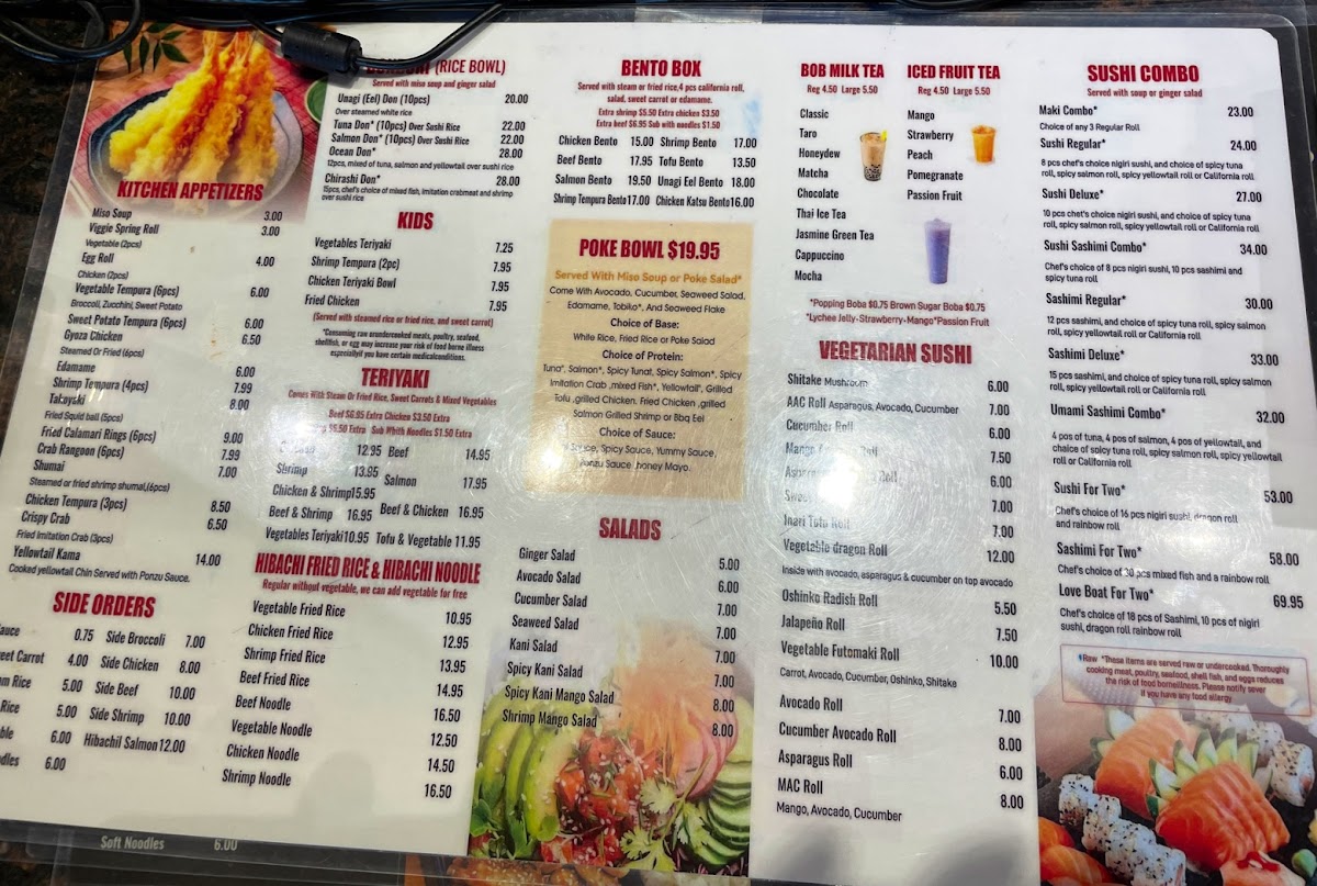 Menu Umami Sushi And Hibachi-3