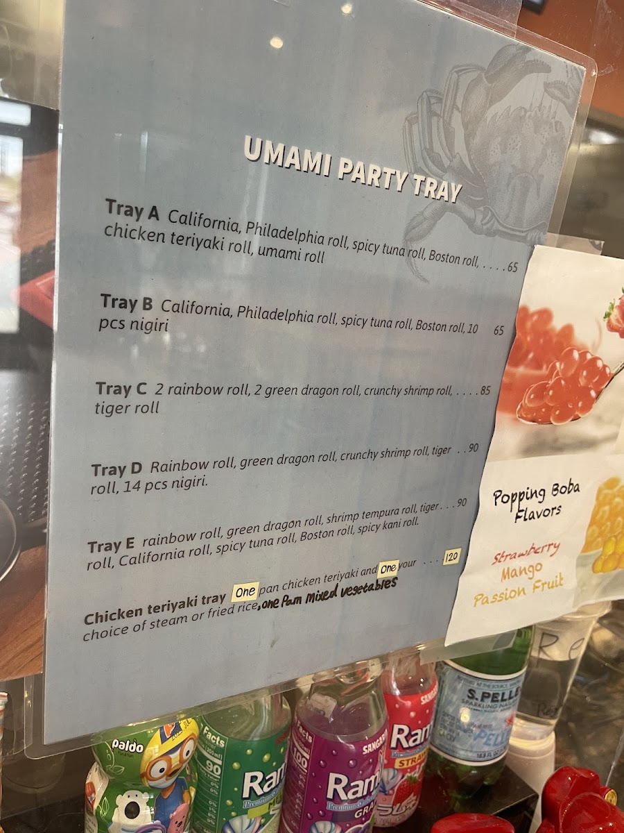 Menu Umami Sushi And Hibachi-4