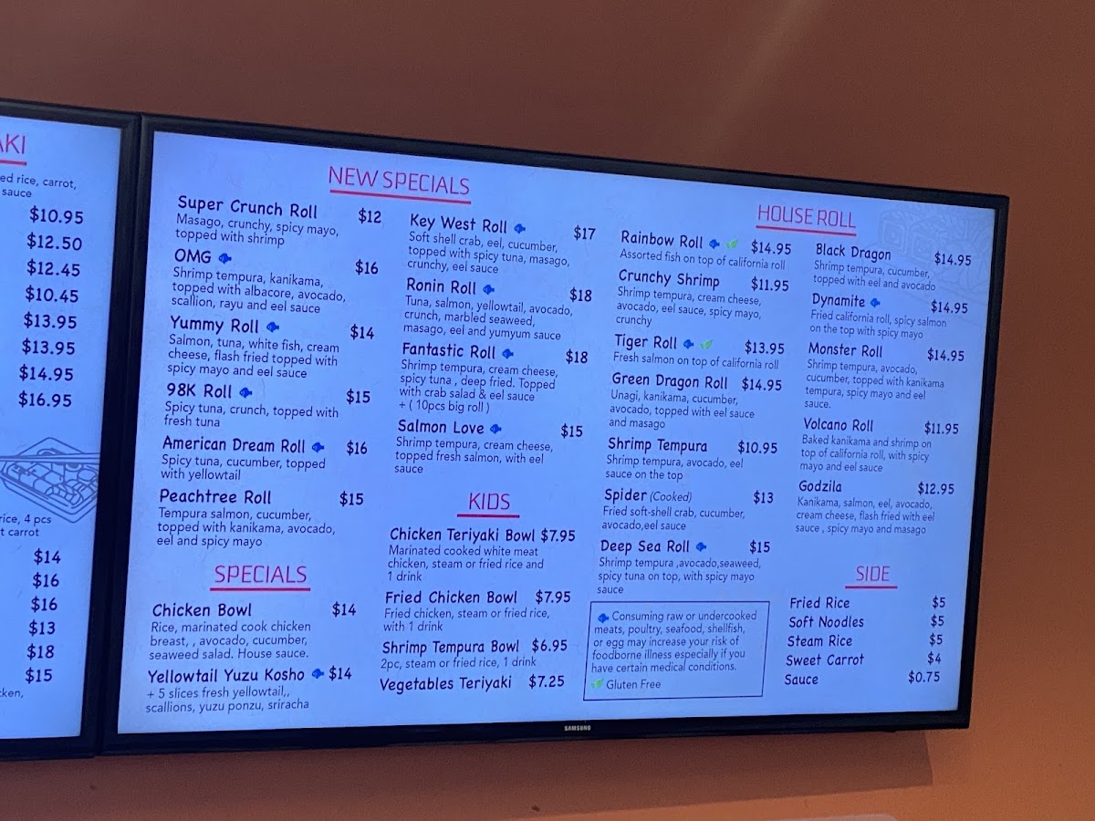 Menu Umami Sushi And Hibachi-7