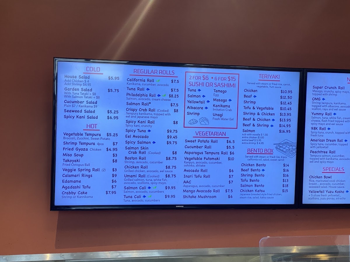 Menu Umami Sushi And Hibachi-9