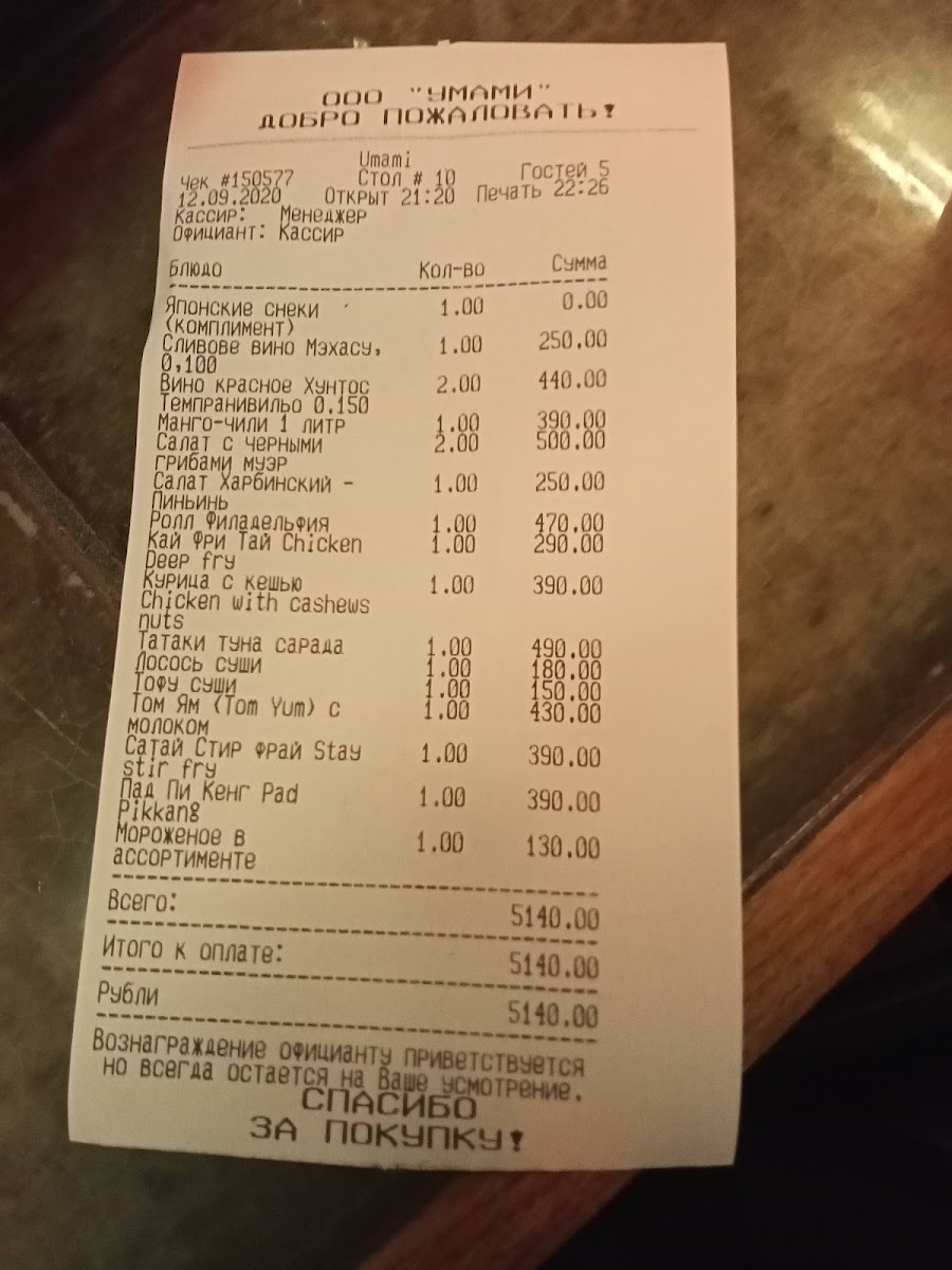 Menu Umami-10