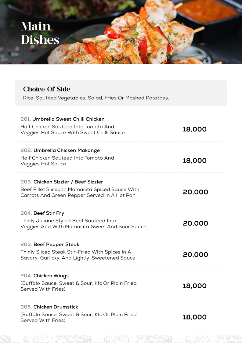 Menu Umbrella Foods-3