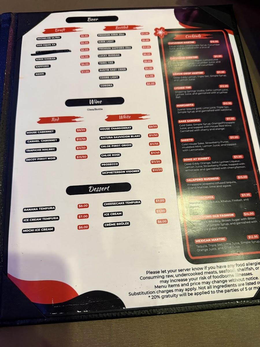 Menu Umi Sushi Bar & Grill-6