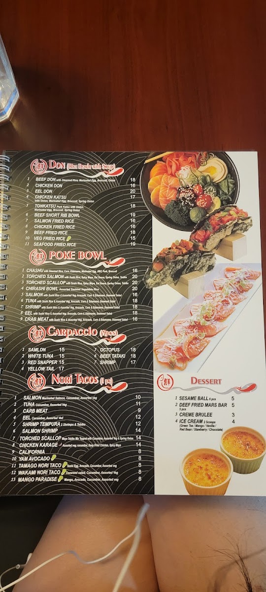 Menu Umi Sushi House Ayce-10