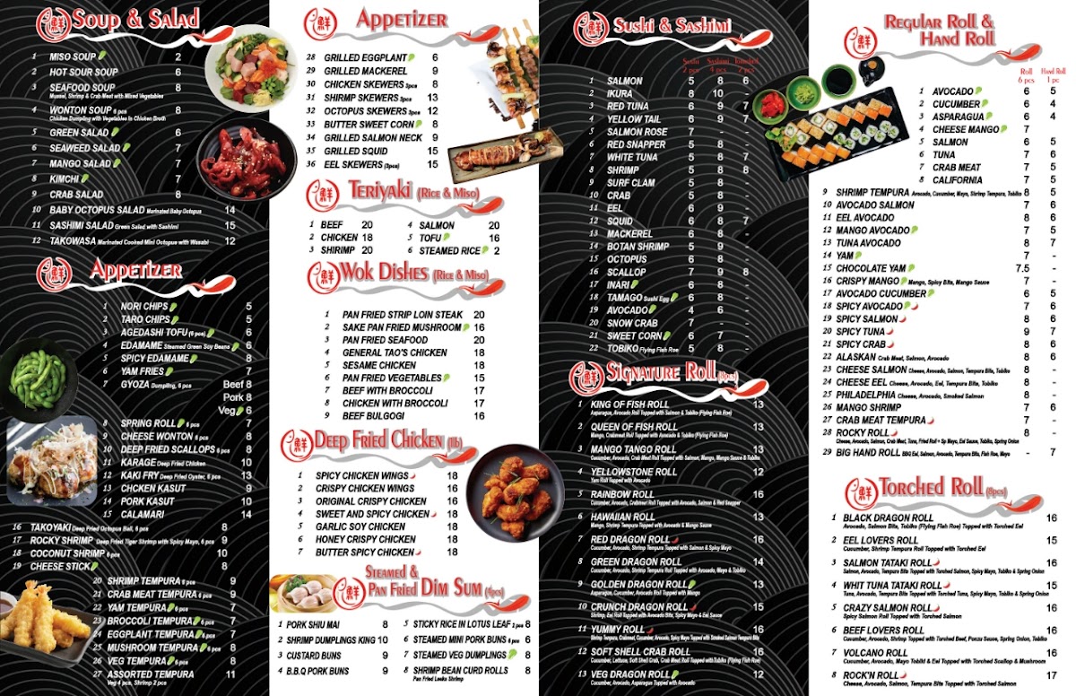 Menu Umi Sushi House Ayce-2
