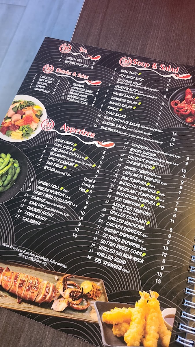 Menu Umi Sushi House Ayce-6