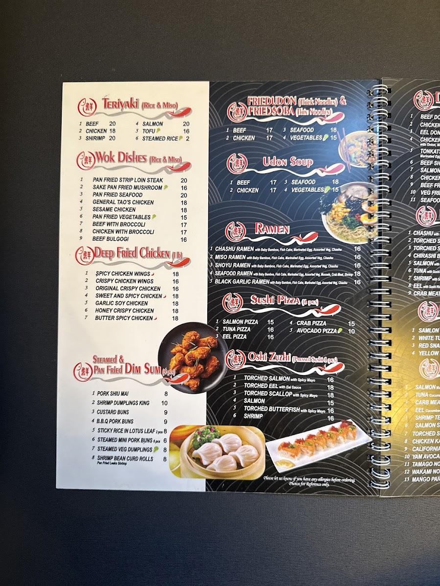 Menu Umi Sushi House Ayce-8