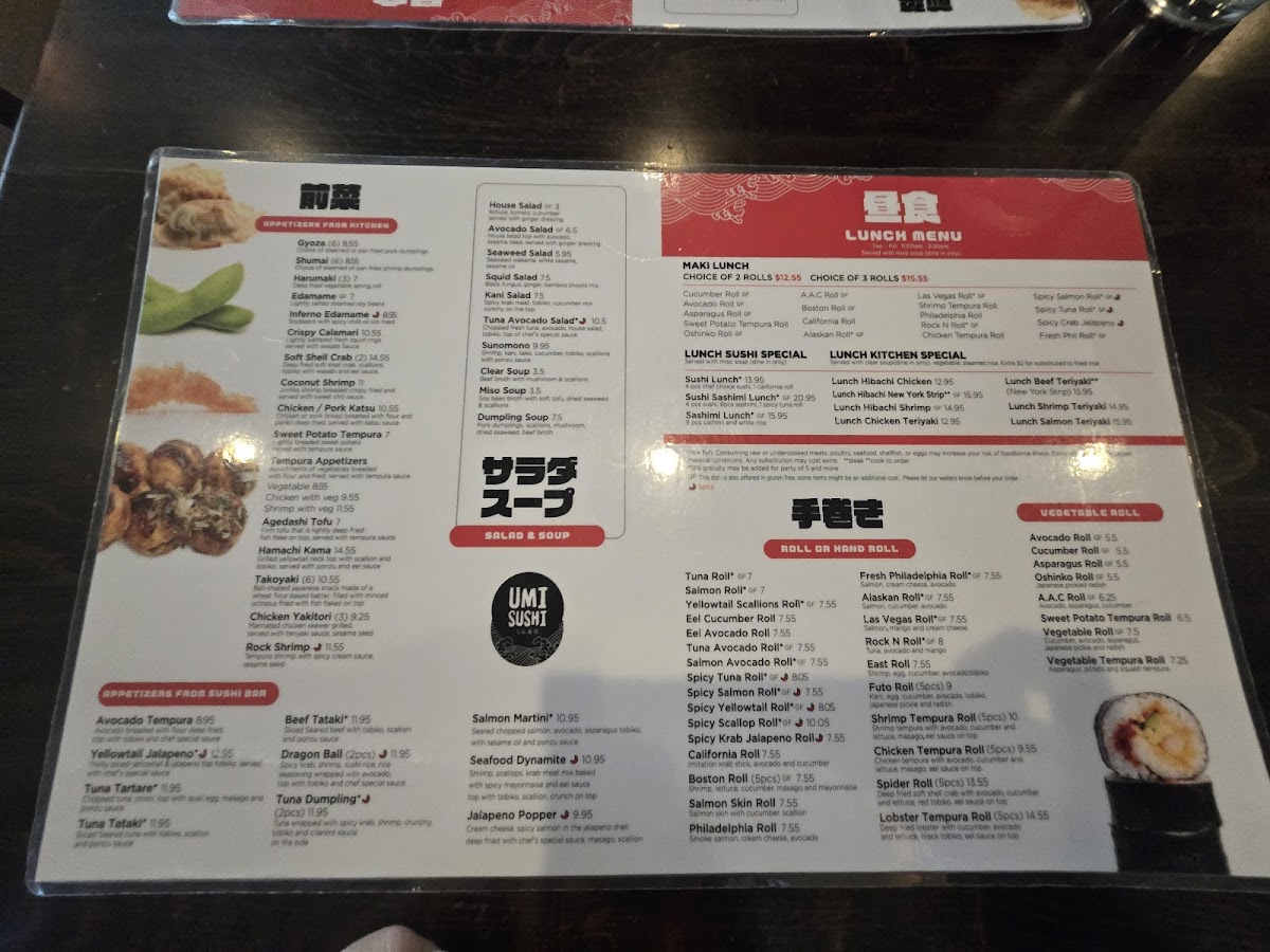 Menu Umi Sushi-1